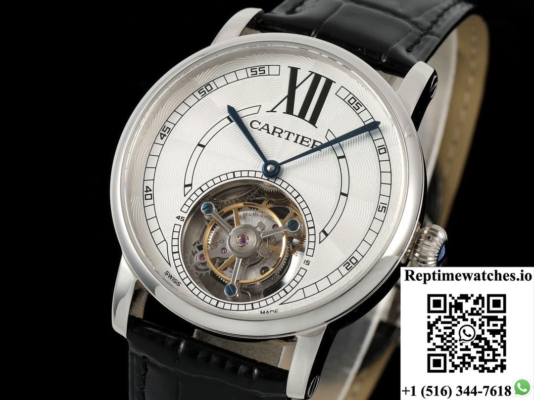 Cartier Rotonde De W1556216 Rms Factory Tourbillon-Rep Time Watches