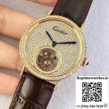 Cartier Rotonde Tourbillon Diamonds Dial - Watches