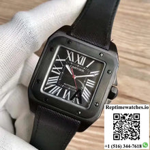 Cartier Santos 100 XL WSSA0006 V6 Factory Black Dial - Watches