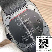 Cartier Santos 100 XL WSSA0006 V6 Factory Black Dial - Watches