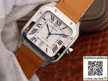Cartier Santos De Cartier Large 2018 WSSA0009 KOR Factory White Dial - Watches