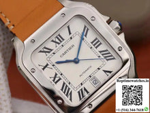 Cartier Santos De Cartier Large 2018 WSSA0009 KOR Factory White Dial - Watches