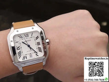 Cartier Santos De Cartier Large 2018 WSSA0009 KOR Factory White Dial - Watches