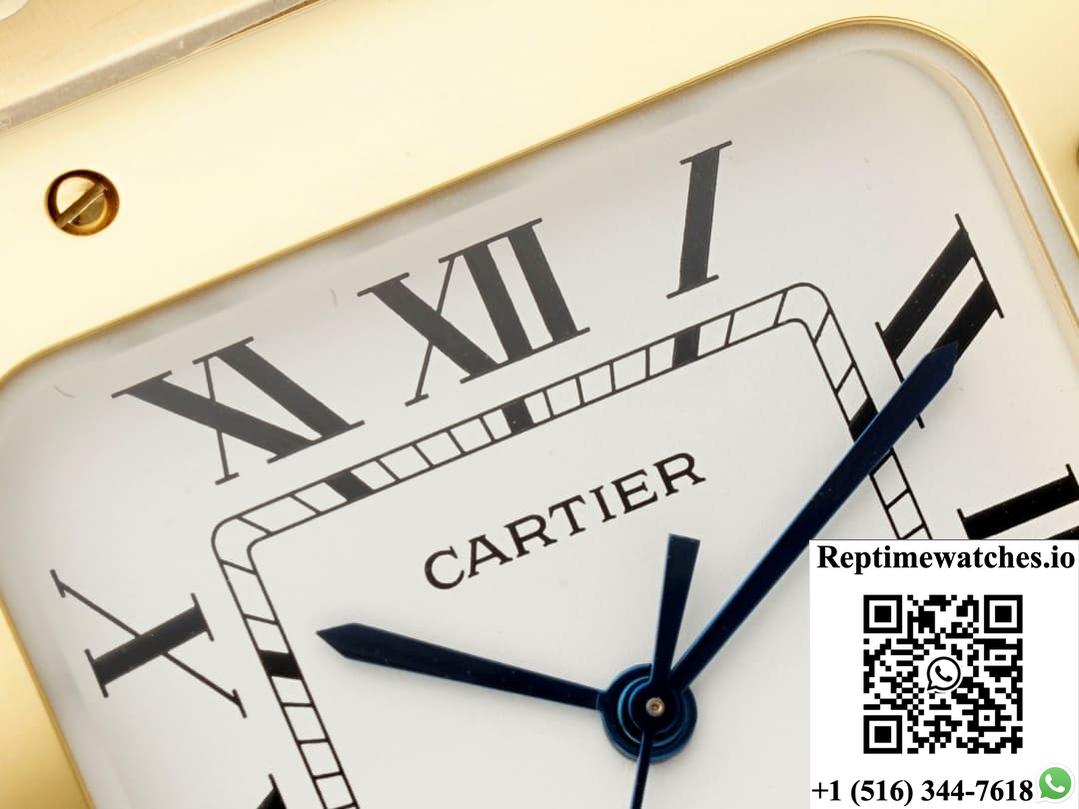 Cartier Santos Wgsa0042 Af Factory Gold Color Case-Rep Time Watches