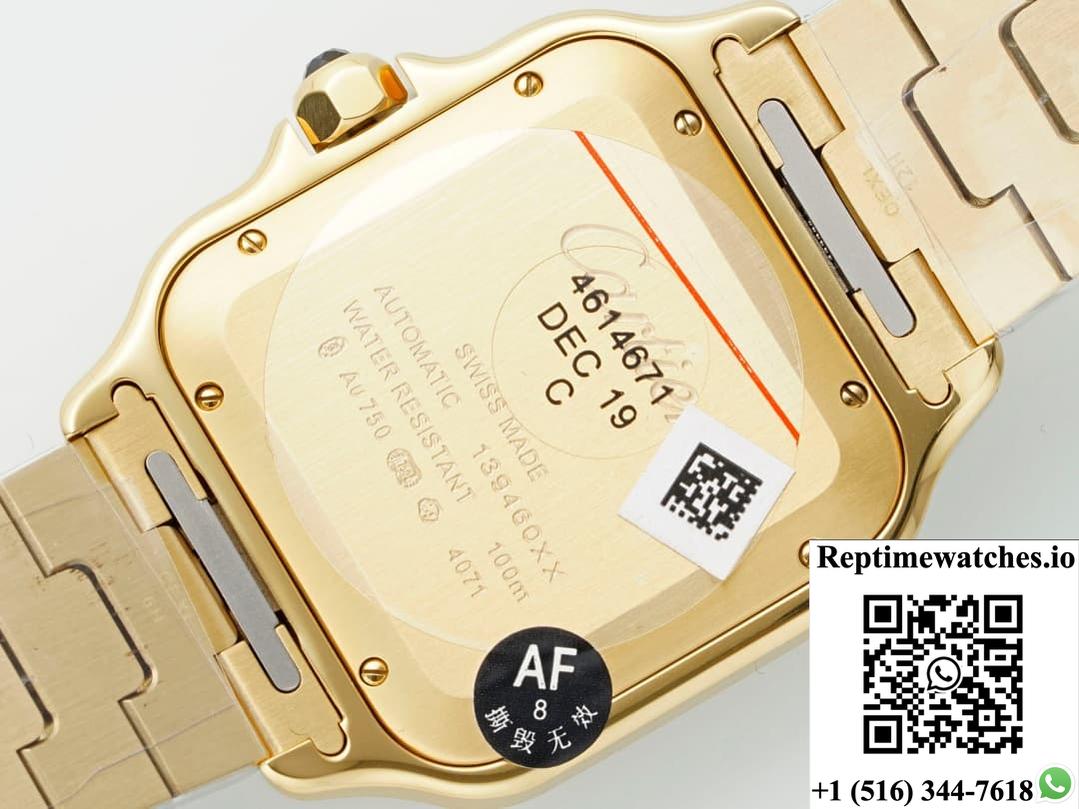 Cartier Santos Wgsa0042 Af Factory Gold Color Case-Rep Time Watches