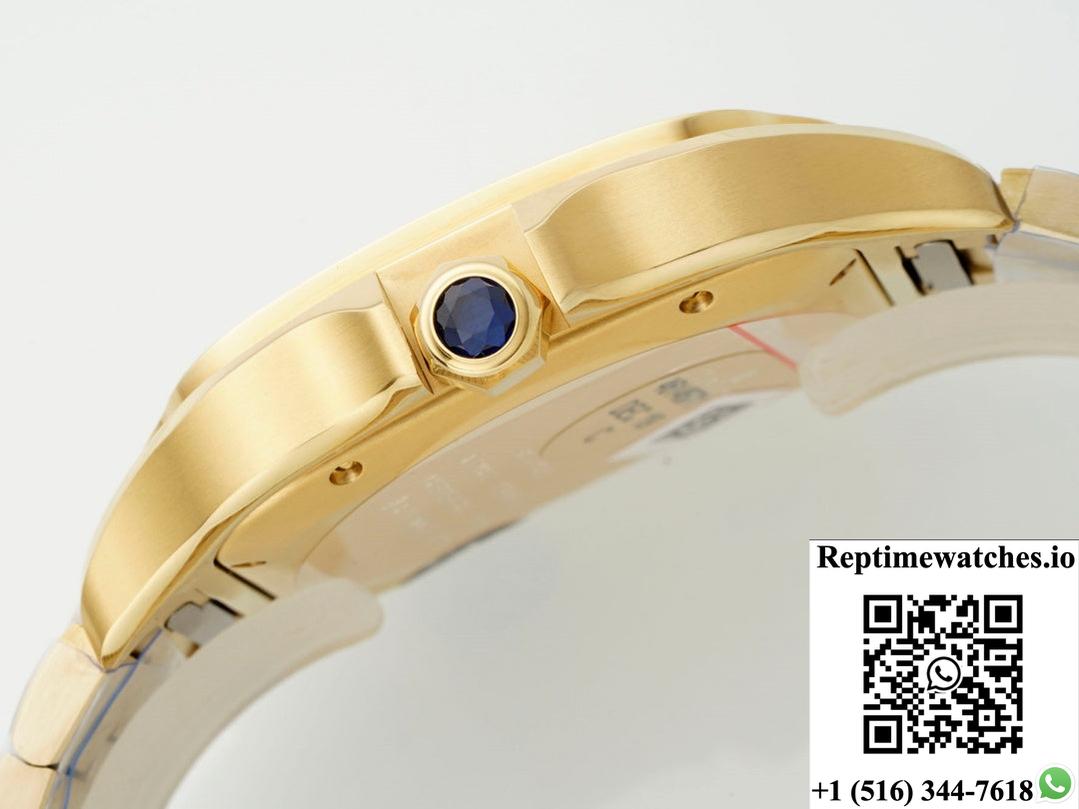 Cartier Santos Wgsa0042 Af Factory Gold Color Case-Rep Time Watches