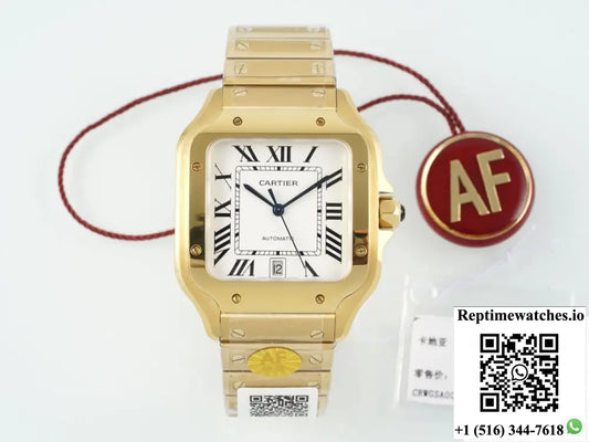Cartier Santos WGSA0042 AF Factory Gold color Case