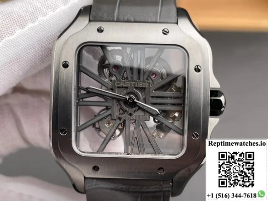 Cartier Santos WHSA0009 Rf Factory Alligator Leather Strap Product Photo 1