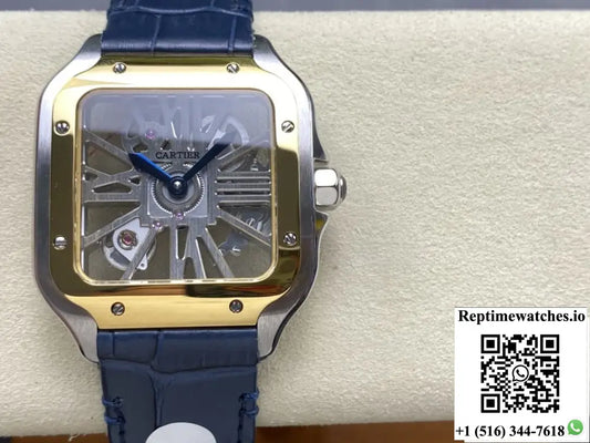 Cartier Santos WHSA0024 THB factory gold color dial