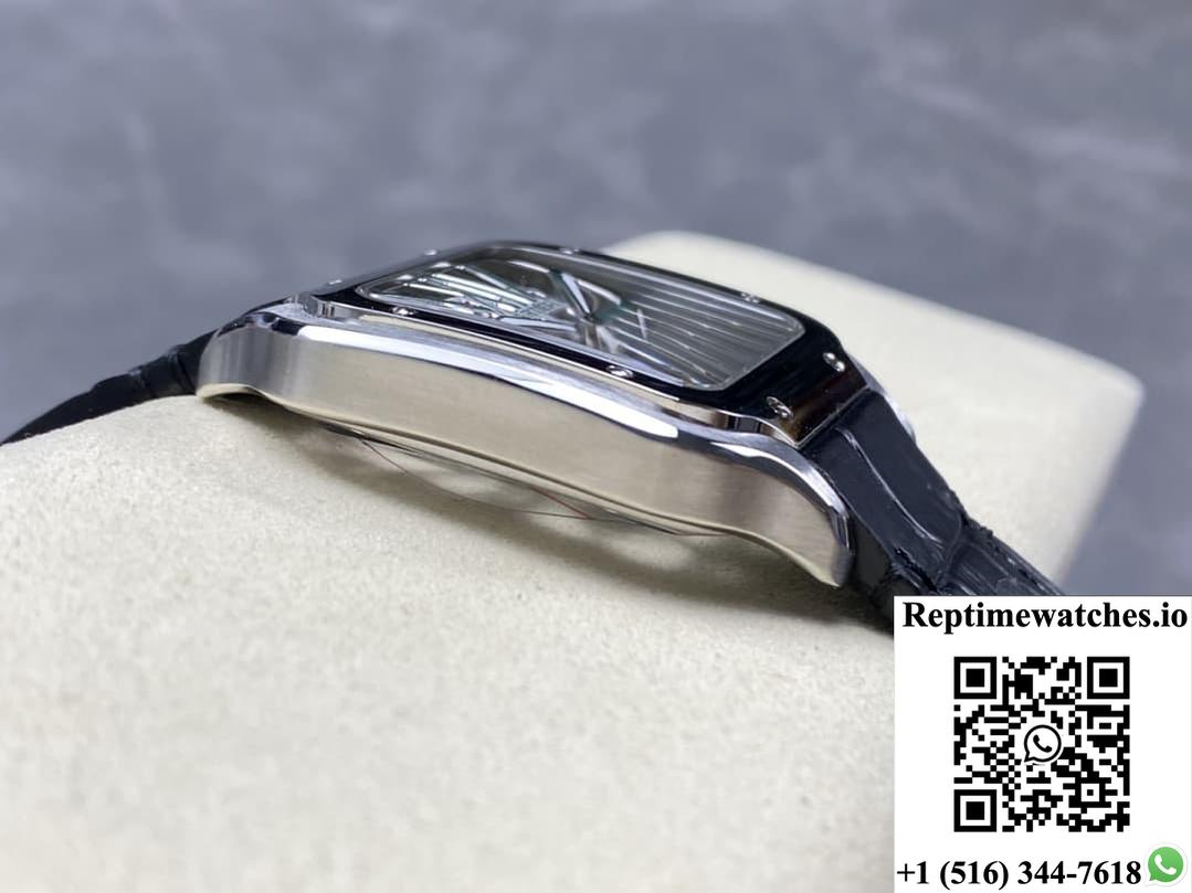 Cartier Santos Whsa0028 Thb Factory Hollow Dial-Rep Time Watches