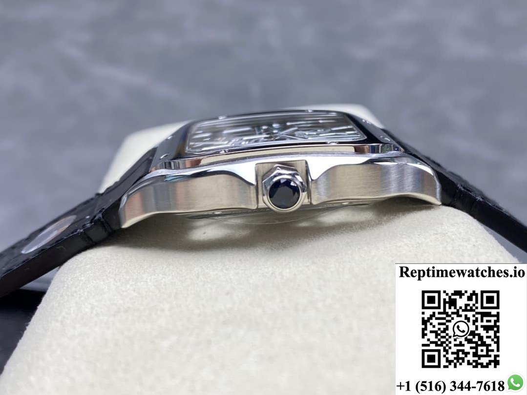 Cartier Santos Whsa0028 Thb Factory Hollow Dial-Rep Time Watches