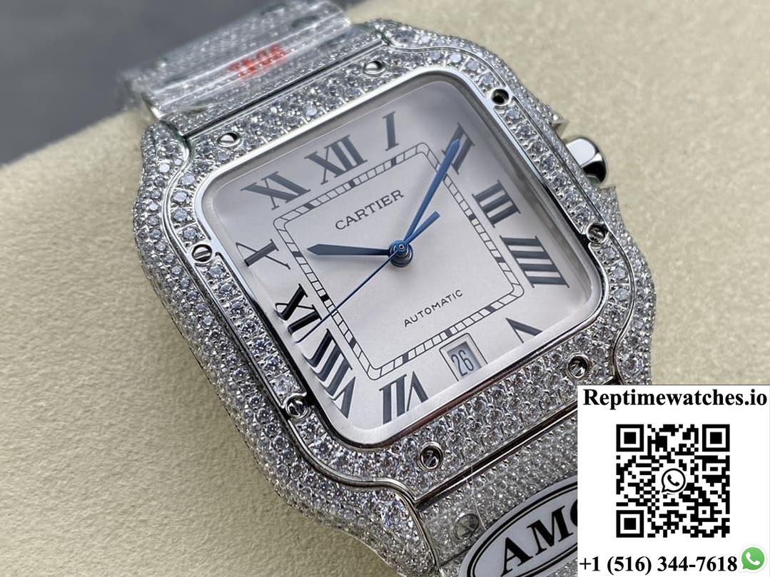 Cartier Santos Wssa0011 Amg Factory 40Mm-Rep Time Watches