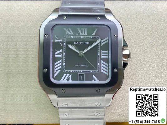 Cartier Santos WSSA0037 GF Factory V2 Stainless Steel Strap - Watches