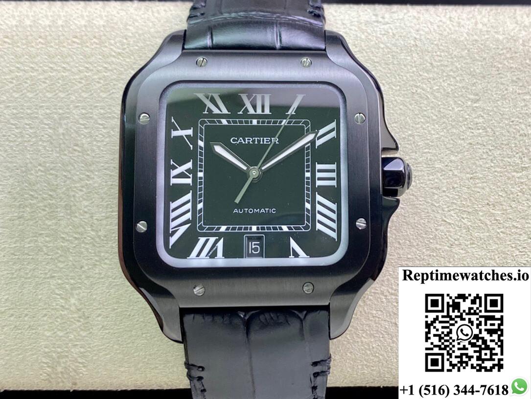 Cartier Santos Wssa0039 Gf Factory Cowhide Strap-Rep Time Watches