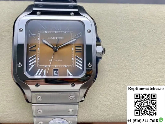 Cartier Santos WSSA0064 BV Factory Date Display