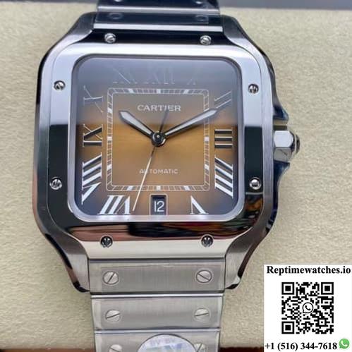 Cartier Santos Wssa0064 Bv Factory Date Display-Rep Time Watches