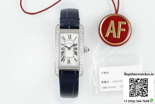 Cartier Tank AF Factory Diamond-Set Bezel