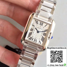 Cartier Tank Anglaise Ladies W5310022 Silver Dial - Watches