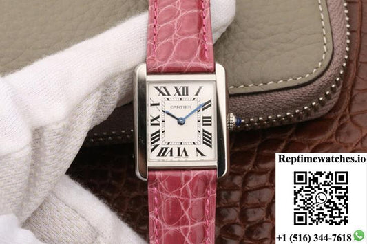 Cartier Tank Ladies K11 Factory Stainless Steel-Rep Time Watches