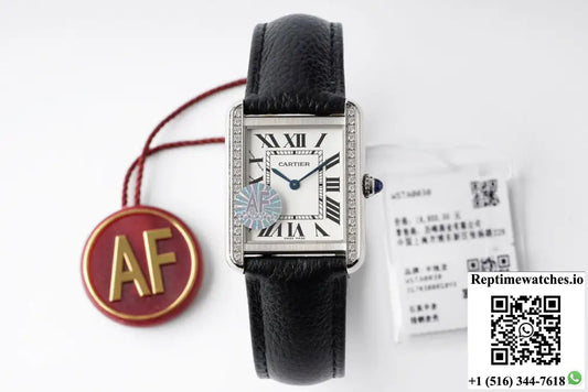 Cartier Tank Quartz AF Factory White Dial - Watches
