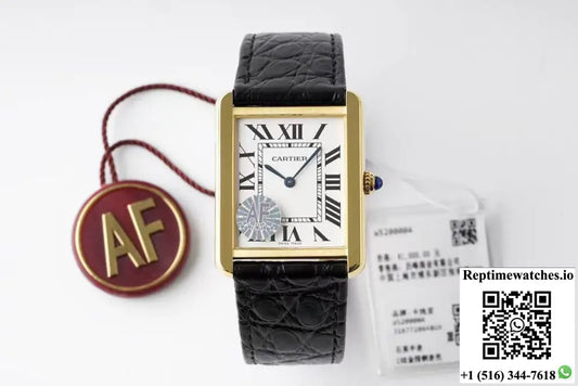Cartier Tank Quartz W5200004 AF Factory White Dial - Watches
