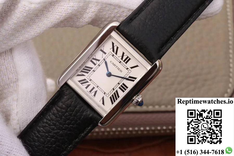Cartier Tank Solo Ladies 31Mm Wsta0030 Jf Factory Silver Dial-Rep Time Watches