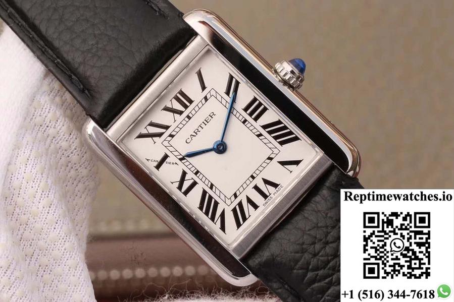 Cartier Tank Solo Ladies 31Mm Wsta0030 Jf Factory Silver Dial-Rep Time Watches