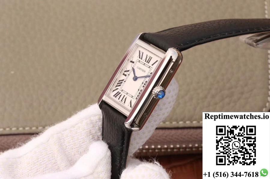 Cartier Tank Solo Ladies 31Mm Wsta0030 Jf Factory Silver Dial-Rep Time Watches
