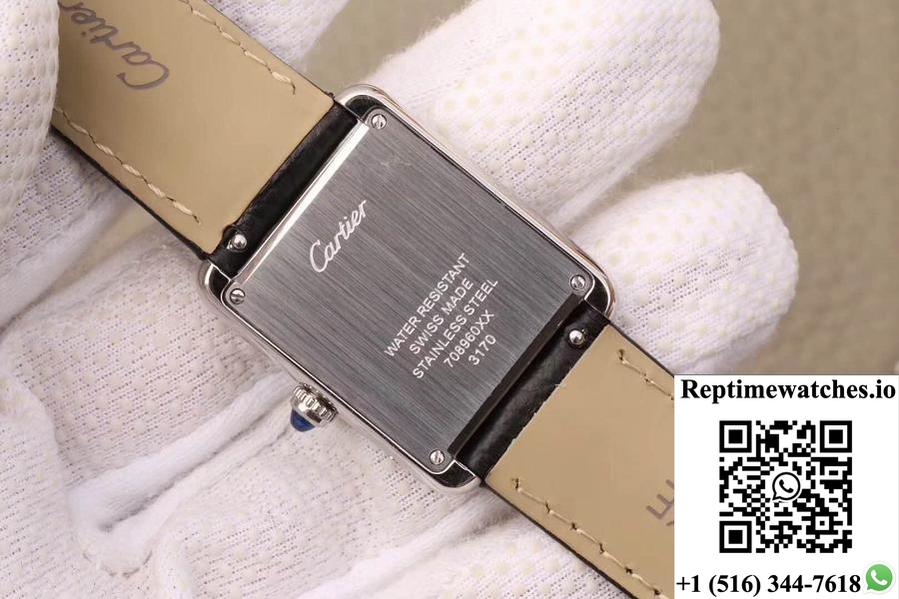 Cartier Tank Solo Ladies 31Mm Wsta0030 Jf Factory Silver Dial-Rep Time Watches