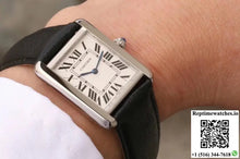 Cartier Tank Solo Ladies 31MM WSTA0030 JF Factory Silver Dial - Watches