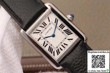 Cartier Tank Solo Ladies 31MM WSTA0030 JF Factory Silver Dial - Watches