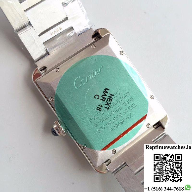 Cartier Tank Solo Xl Automatic W5200028 Zf Factory White Dial-Rep Time Watches