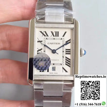 Cartier Tank Solo XL Automatic W5200028 ZF Factory White Dial - Watches