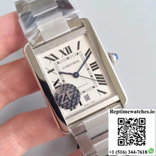 Cartier Tank Solo XL Automatic W5200028 ZF Factory White Dial - Watches