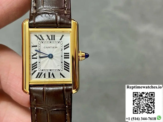 Cartier Tank W1529856 F1 Factory White Dial
