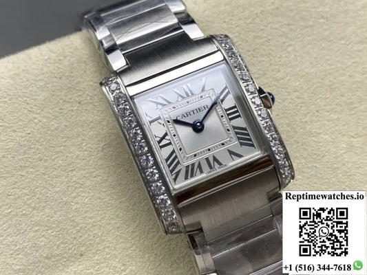 Cartier Tank W4TA0020 8848 Factory Sapphire Crystal Watch Mirror