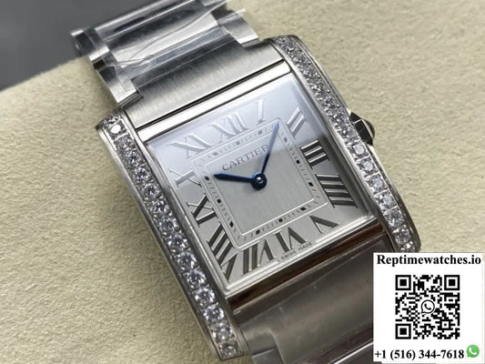 Cartier Tank W4TA0021 8848 Factory Diamond Case Product Photo 1