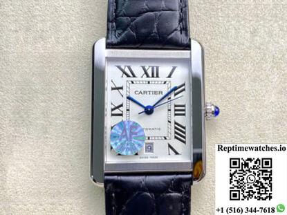 Cartier Tank W5200027 Af Factory Stainless Steel Case-Rep Time Watches