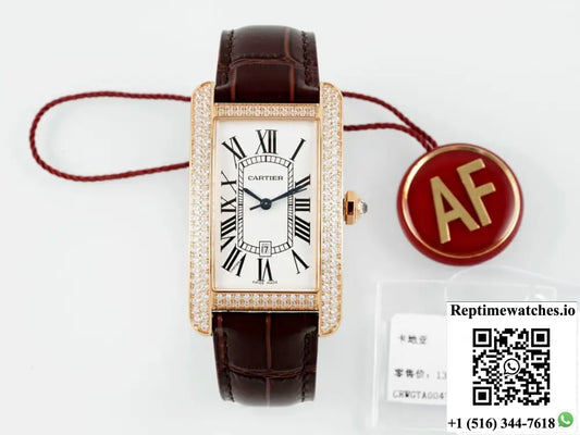 Cartier Tank WB704851 AF Factory Alligator Leather Strap