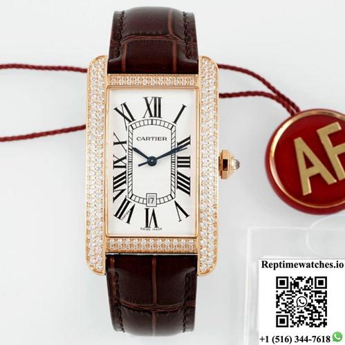 Cartier Tank Wb704851 Af Factory Alligator Leather Strap-Rep Time Watches