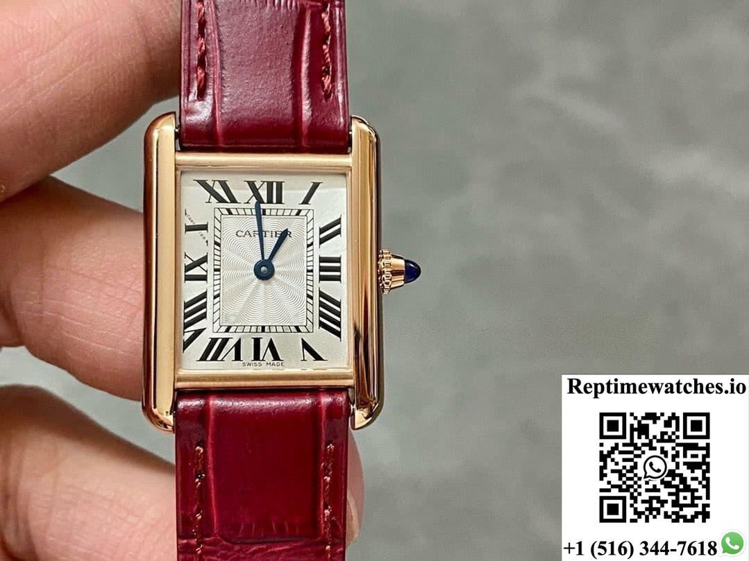 Cartier Tank Wgta0010 F1 Factory Solid Case Back-Rep Time Watches