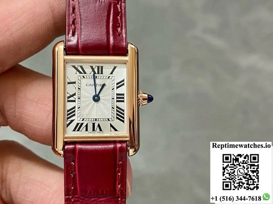 Cartier Tank WGTA0010 F1 factory solid case back