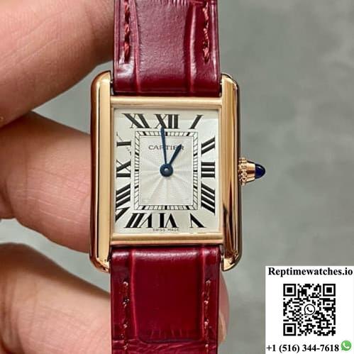 Cartier Tank Wgta0010 F1 Factory Solid Case Back-Rep Time Watches