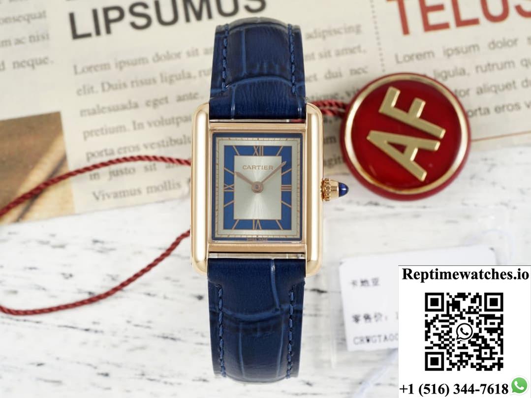 Cartier Tank Wgta0058 Af Factory Grey Dial-Rep Time Watches