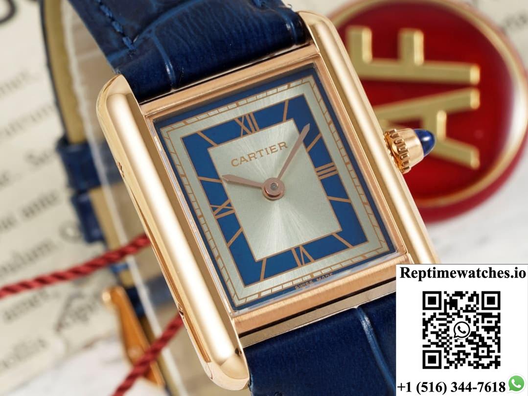 Cartier Tank Wgta0058 Af Factory Grey Dial-Rep Time Watches