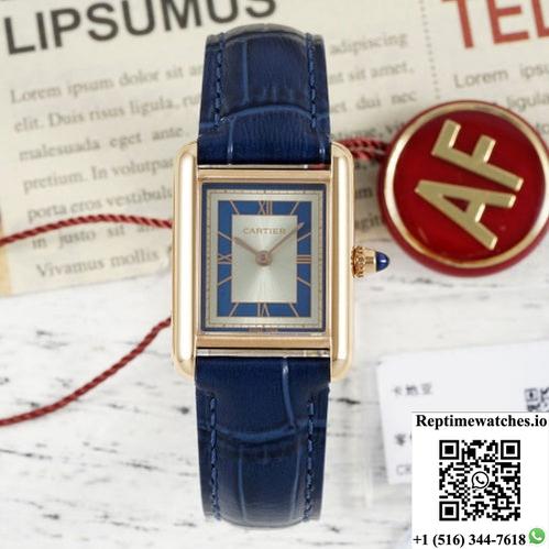 Cartier Tank Wgta0058 Af Factory Grey Dial-Rep Time Watches