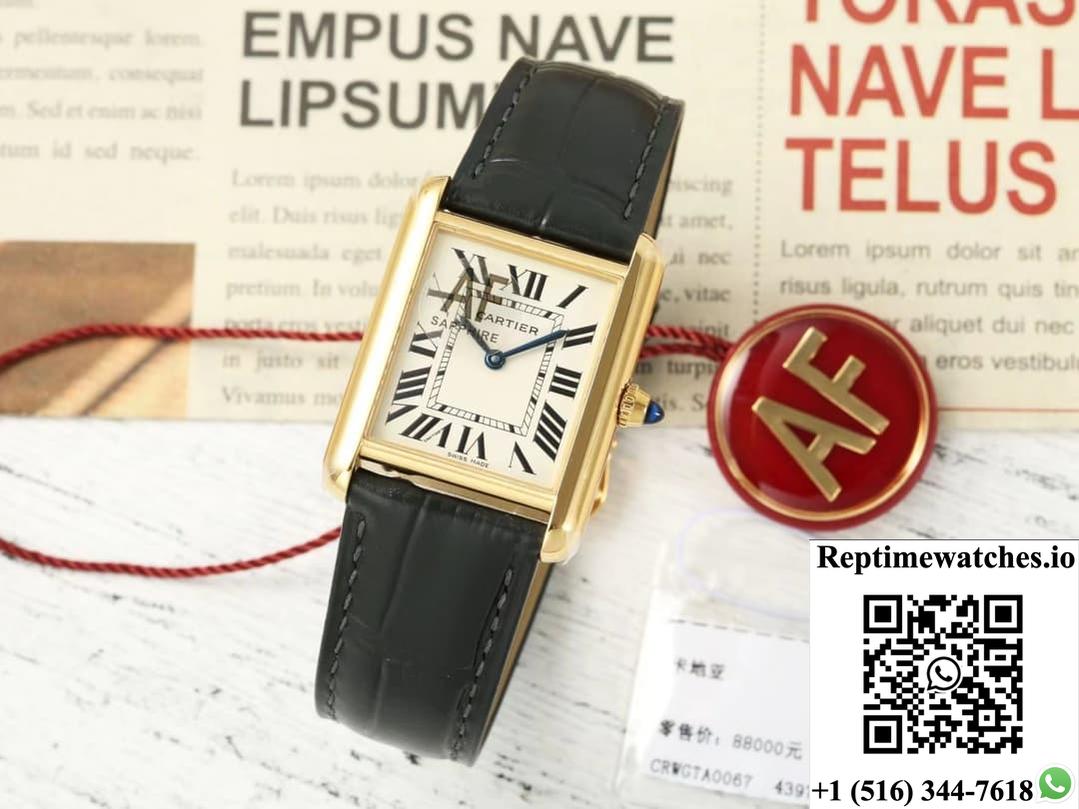 Cartier Tank Wgta0067 Af Factory Roman Numerals-Rep Time Watches
