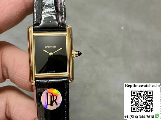 Cartier Tank WGTA0091 DR Factory Black Dial