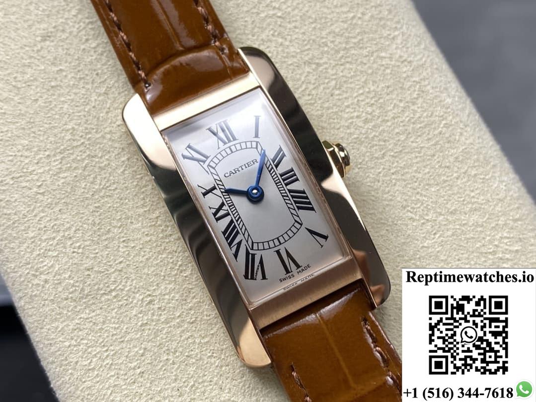 Cartier Tank Wgta0133 8848 Factory Alligator Leather Strap-Rep Time Watches