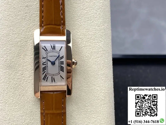 Cartier Tank WGTA0133 8848 Factory Alligator Leather Strap